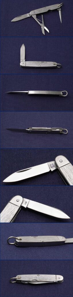 Big West Creek sells these unused vintage 'Fujimoto Yasuhiro' multitools for $75+. This one is 64mm. Made in Japan from the 1950-80.