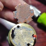 Replaced the crusty thermal paste on my favorite flashlight.