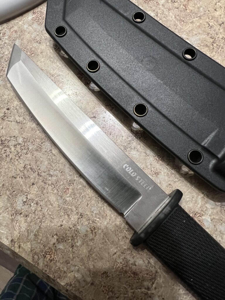 Cold Steel Tanto - sleek carry and so sexy!