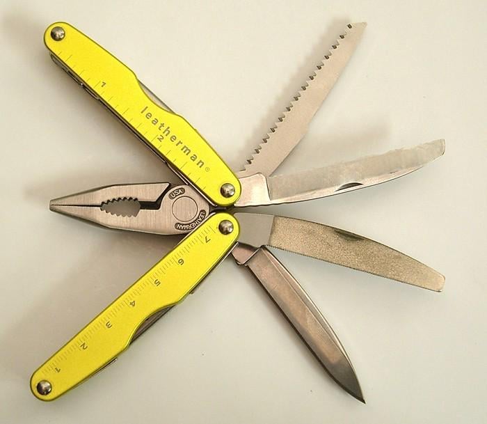 Most compact tool with saw, file & pliers? I whittled with my gerber dime and I would absolutely edc it instead of my vic handyman all the time if it would just have a saw and an usable file. The closest thing I found was Leatherman Juice KF4, but that's a rare tool. Any more available alternatives?