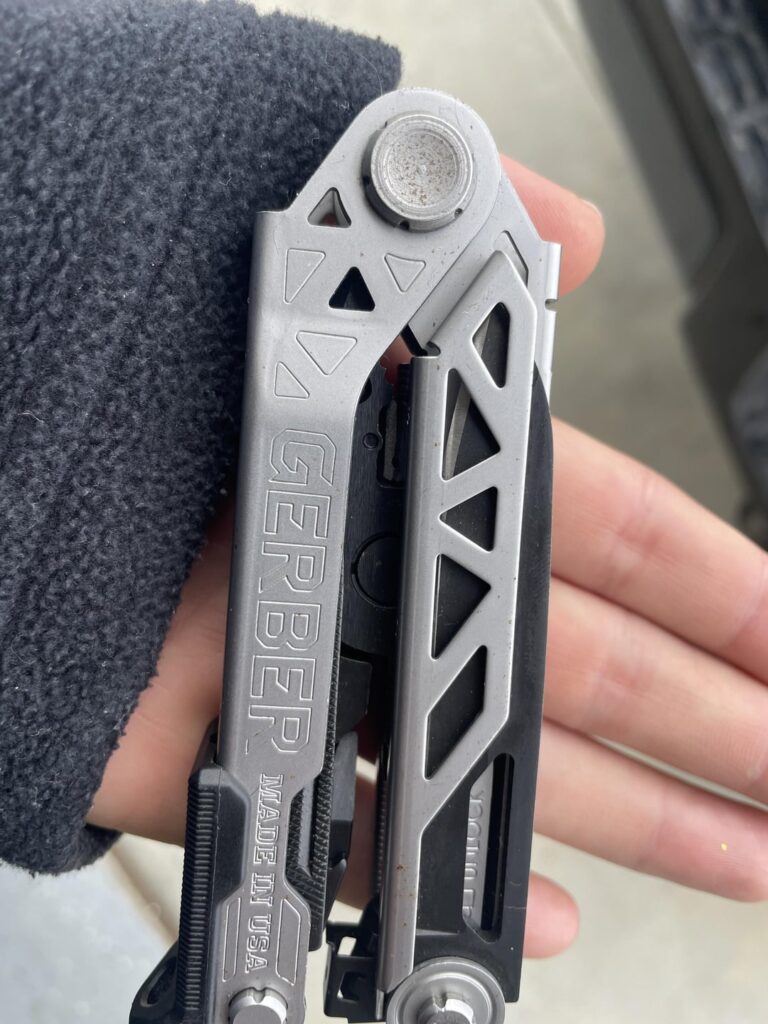 Gerber center drive rust spots