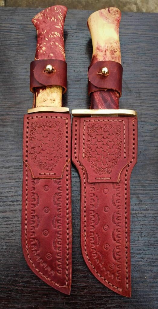Some sheath I`ve made for my blades.