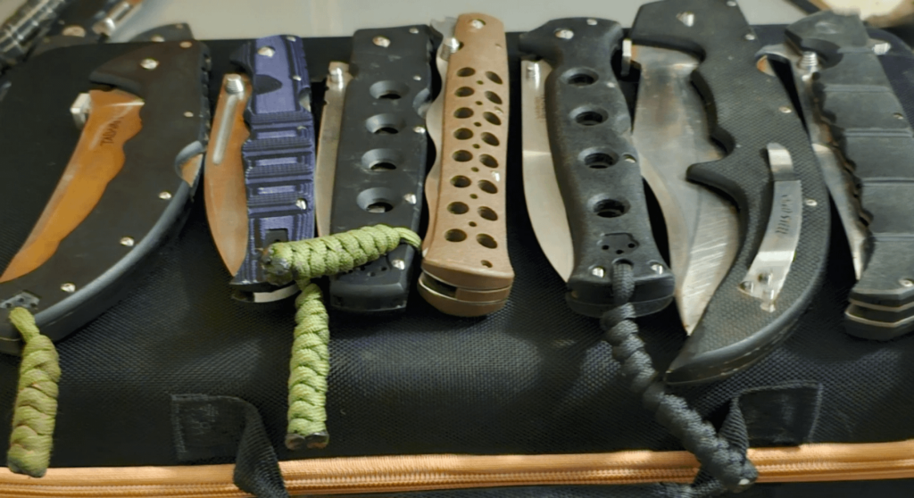 My Xl cold Steel knives