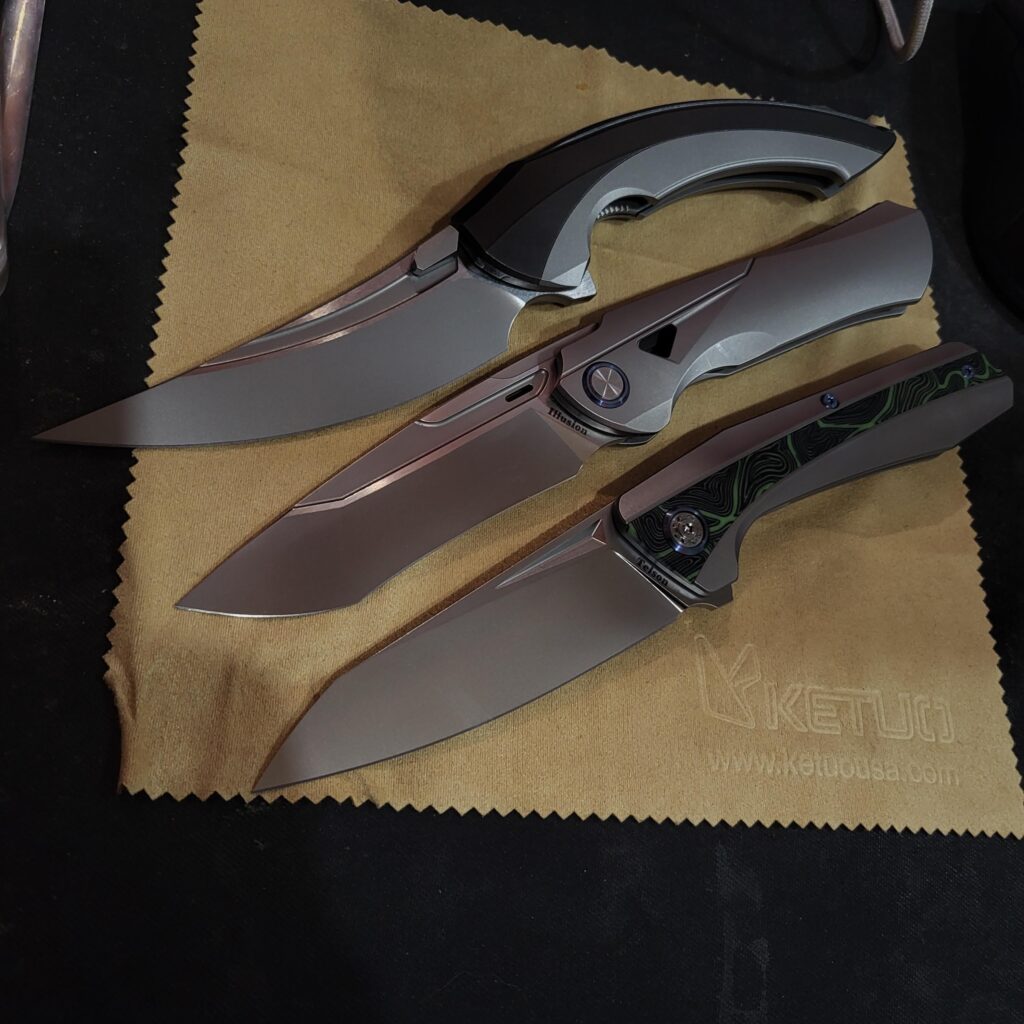 All of my Ketuo/Rike knives.