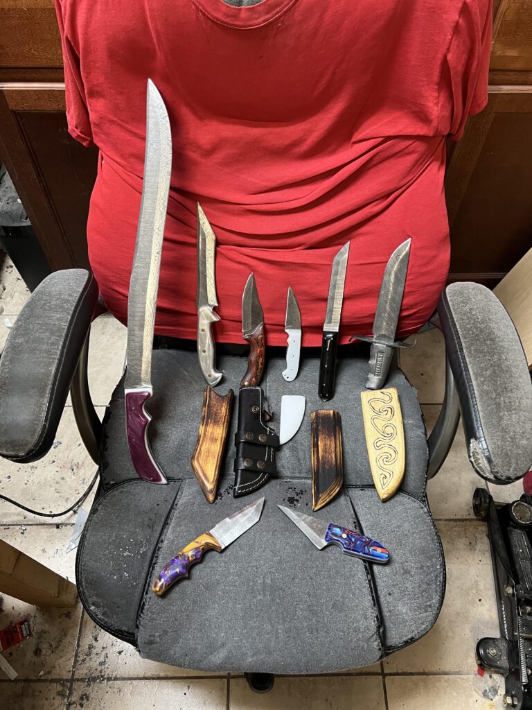 Knives I have made…