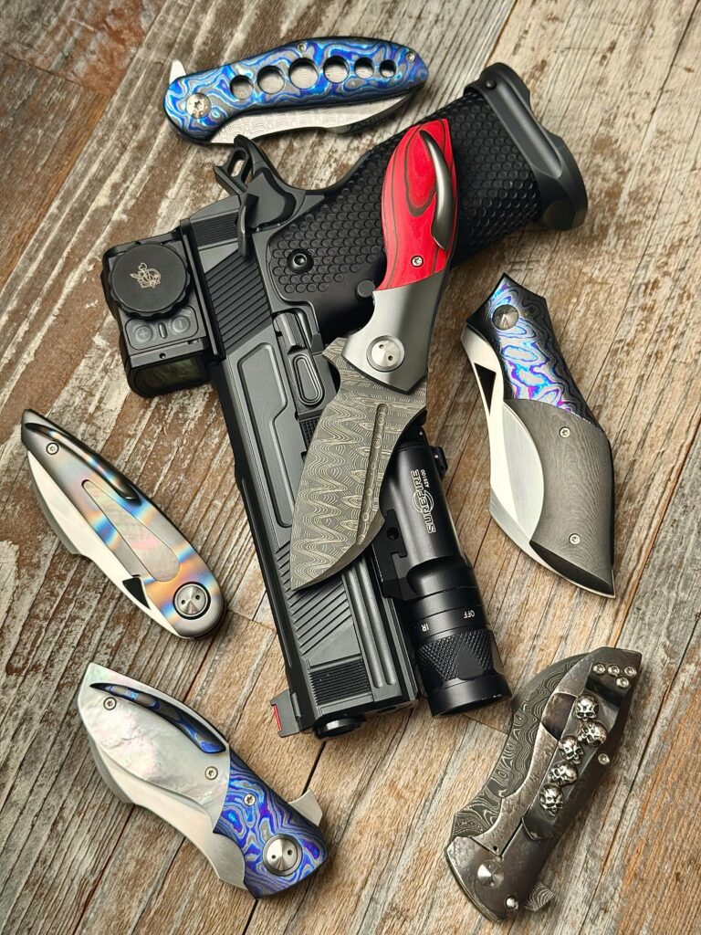 Fowler Vanta 9 with my Marsh Custom Knives
