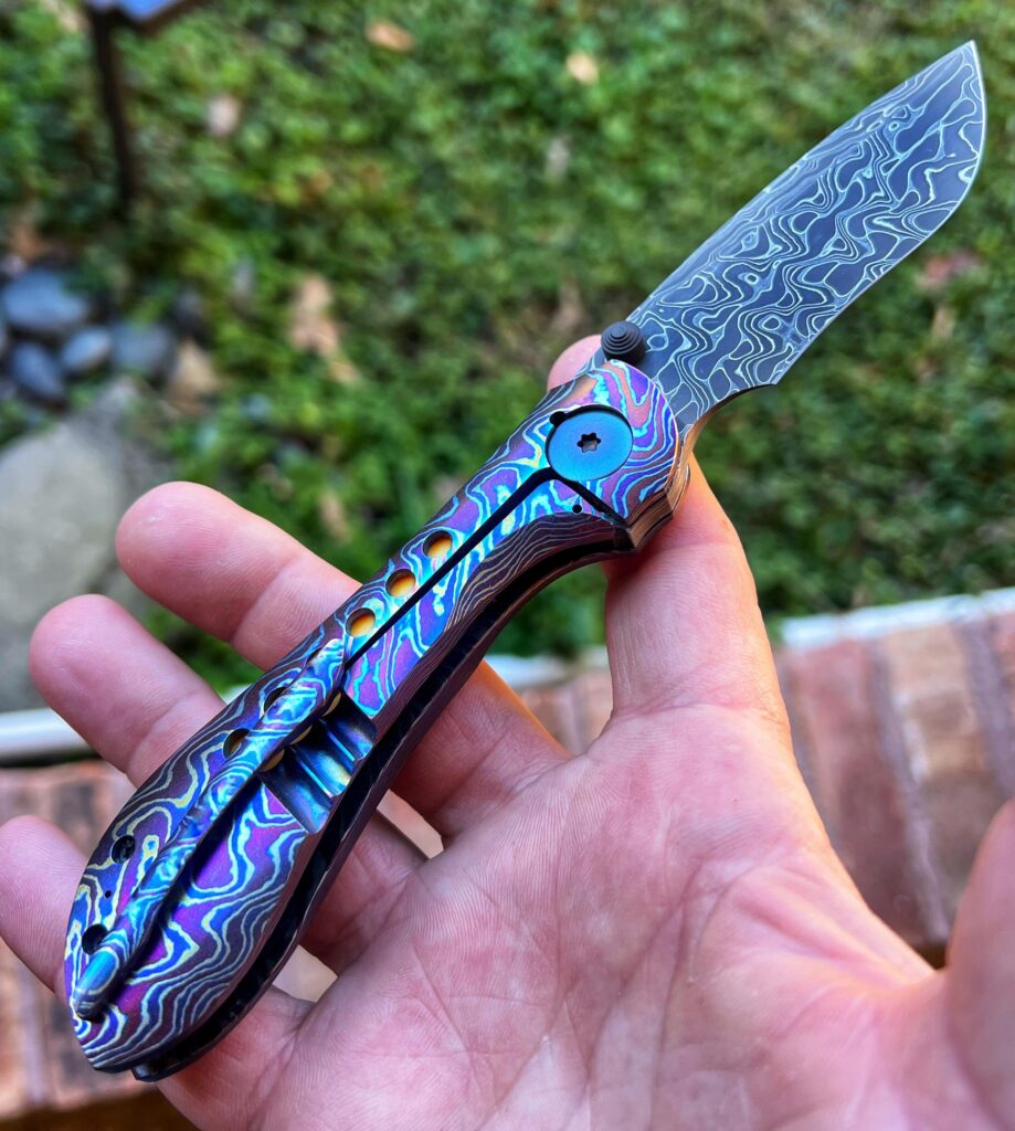 Sharing a photo of the lock side. Cmf metalworks Daedalus.