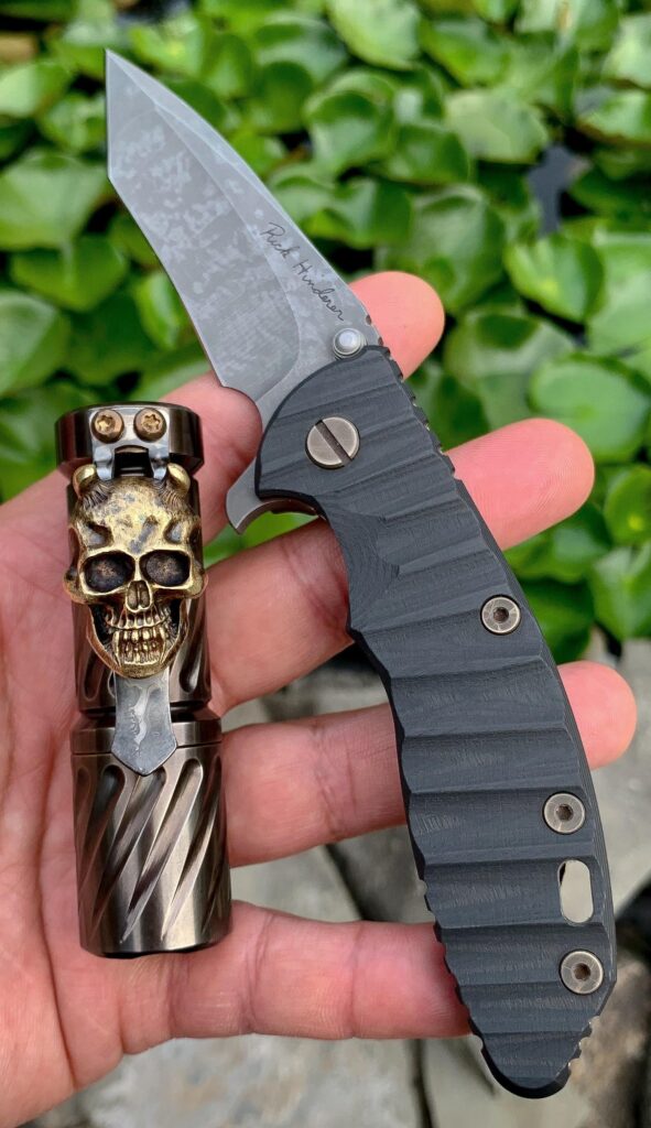 Custom RHK Hellfire with battle field finish.