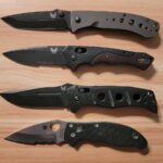 Here's a few of the knives I've recently acquired. Does anyone know which model the Spyderco is?