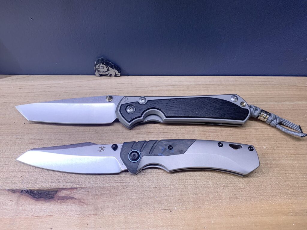 The new Kansept Weim goes nice with the Sebenza.