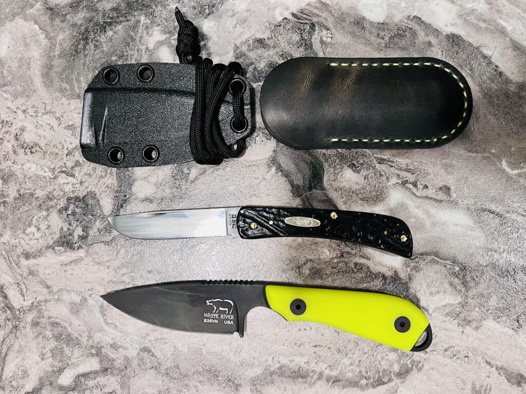 White River M1 & Case Sodbuster Jr.