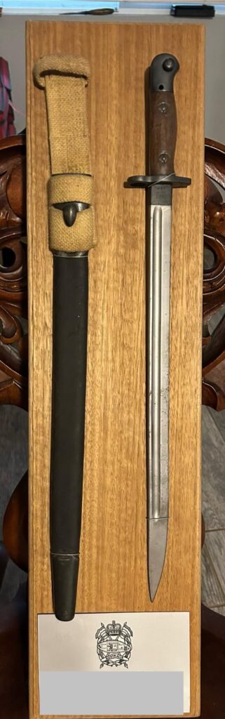 WW1 Bayonet P1907