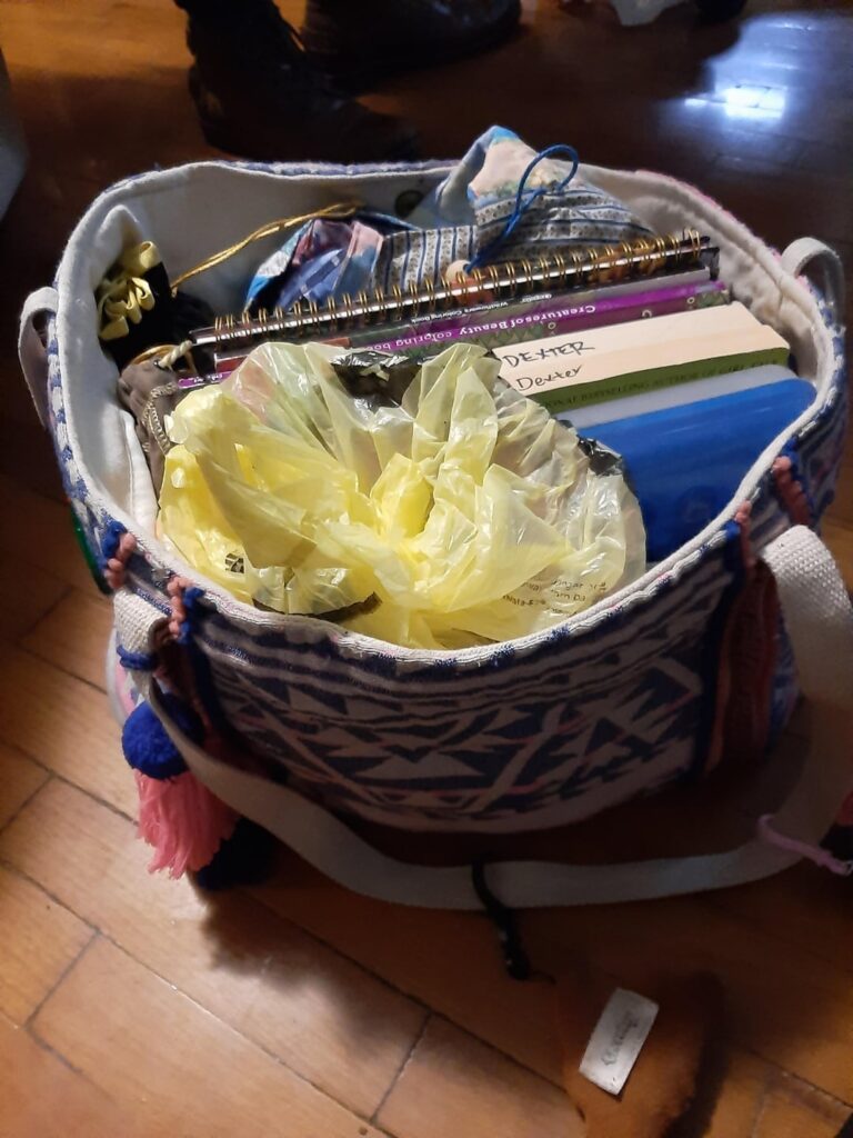 Well uh.. i have a big bag...