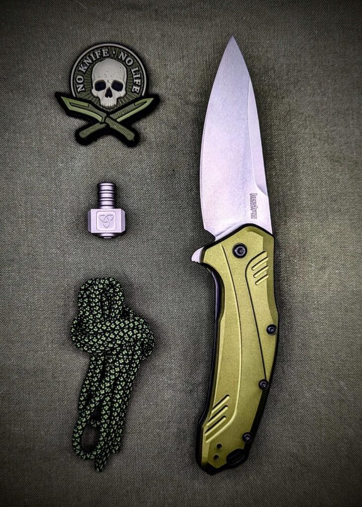 Kershaw Link (20cv), Lanyard Bead - Prometheus Design Werx Mjolnir