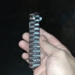 My tanto Damascus knife!