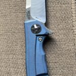 First time stone washing before anodizing.