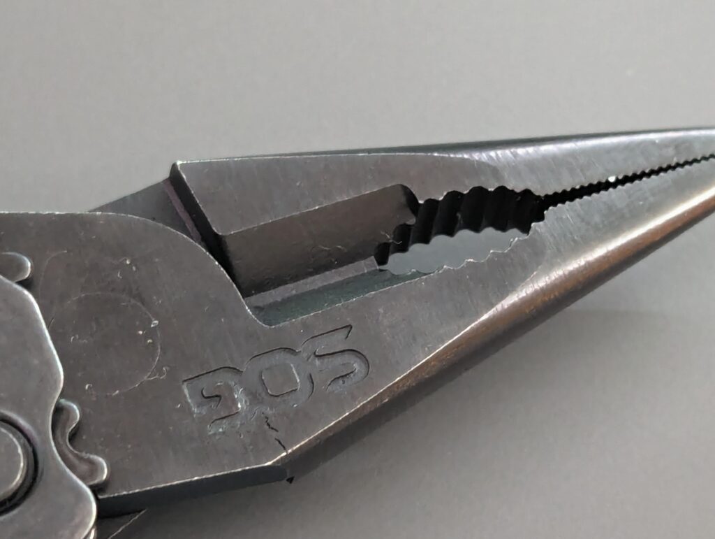 Got a SOG powerassist today, had a crack in the pliers straight out of the box.