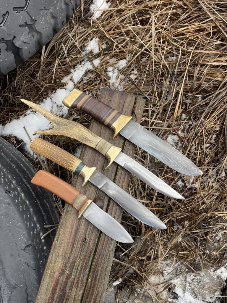 Fixed blades by yours truly