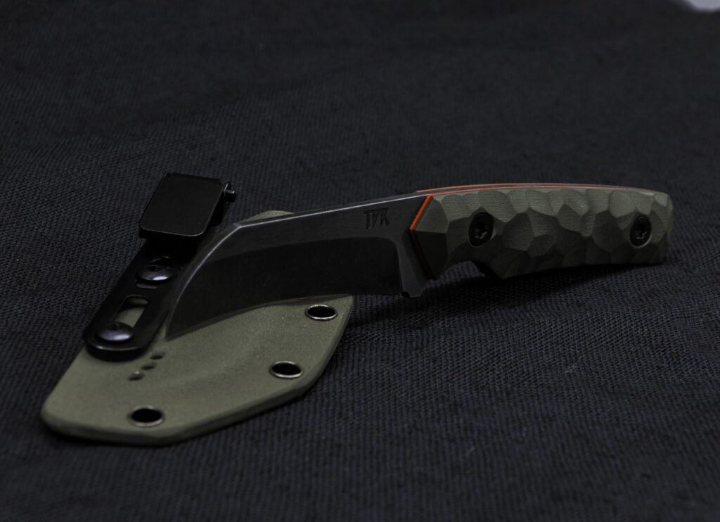 Lineman knife I just made, Z-Wear with G10