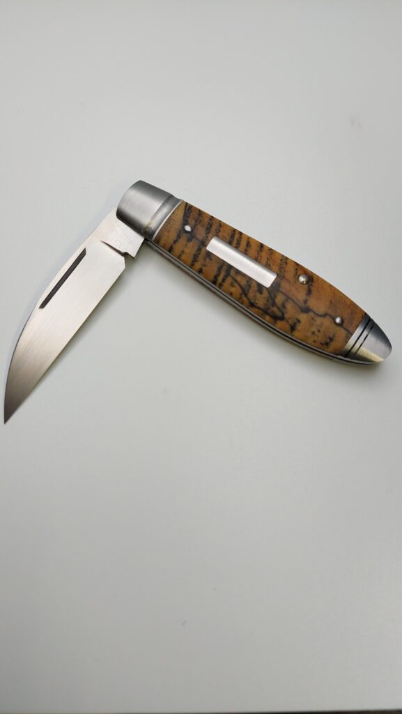Handmade Teardrop jack with Wharncliffe blade ash.handmade.knives