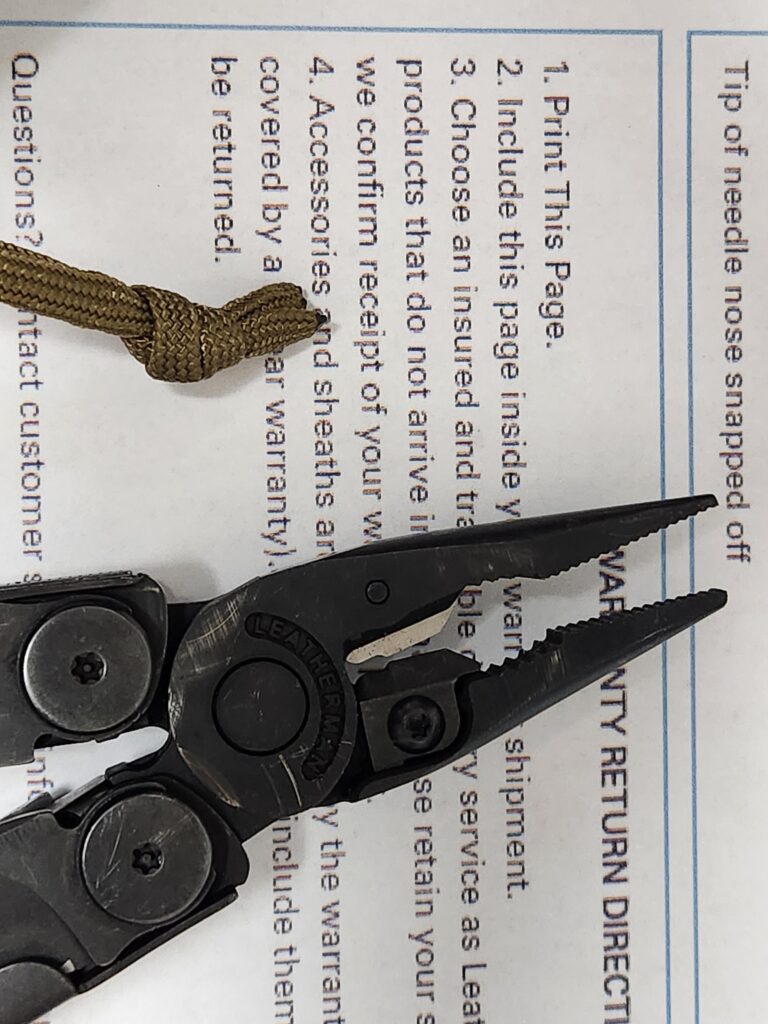 Leatherman Warranty