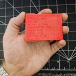 For when I get hangry and need a little boost, this is my 3D printed ration case. It fits well in pockets and has a long shelf life.