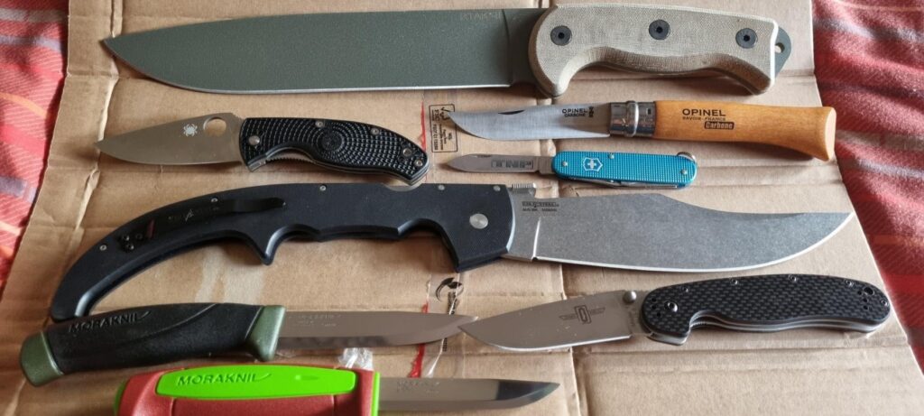 After 10+ years of following knives and knife reviews finally started my collection, am I doing this right? that poor TNP cadet has served me well