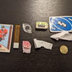 The pocket contents of my son's laundry after he "triple checked all the pockets"