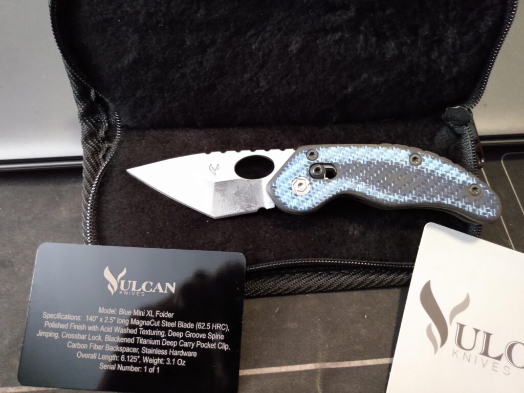 First custom from Vulcan Knives