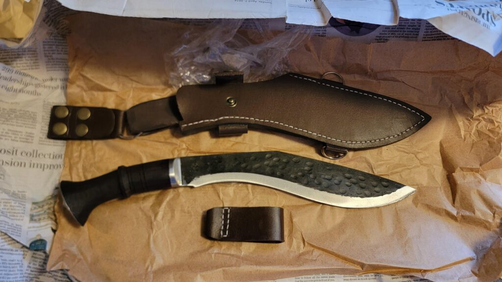 Kailash Blades 11" Falo Khukuri showoff