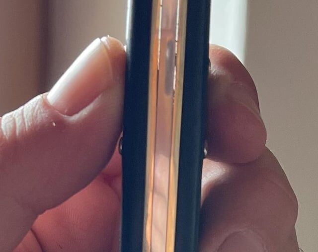 New Buck 110: Gaps between blade and frame