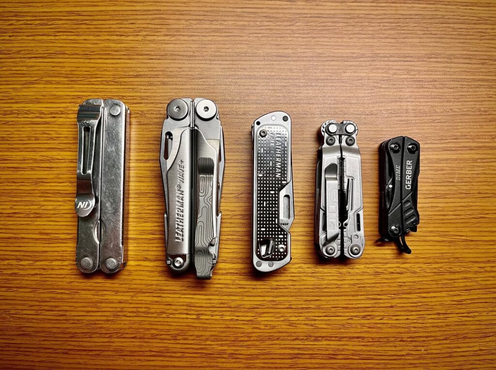 My current multi-tool lineup. Small collection but it’s starting to snowball on me…
