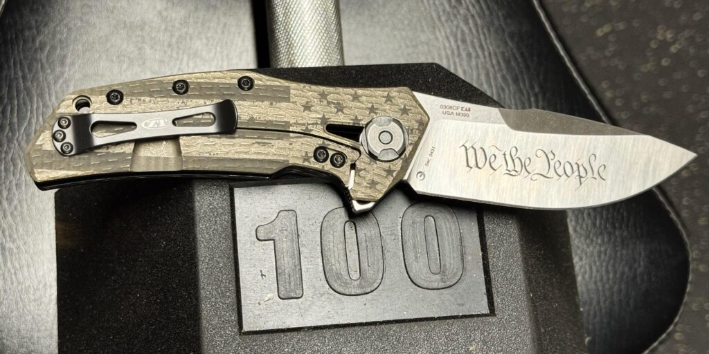 ZT0308CF FSS Battled Bronzed Stars and Stripes “We The People”