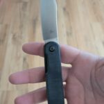 Kizer Klipper - 3V Blade w/ black Micarta
