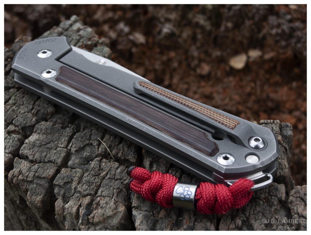 Sebenza with Wood [OC]: Nikon 8700 (2004)