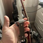 Knife I got gifted, 7 inch blade, roughly 30 years old, recently sharpened, Hunting knife