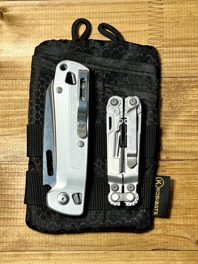 Small EDC pouch to thrown in a car or a bag.