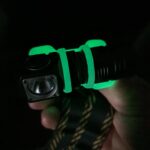 Interesting application:.....zebra silicone holder (h32/32)...glow in the dark...phosphorescent