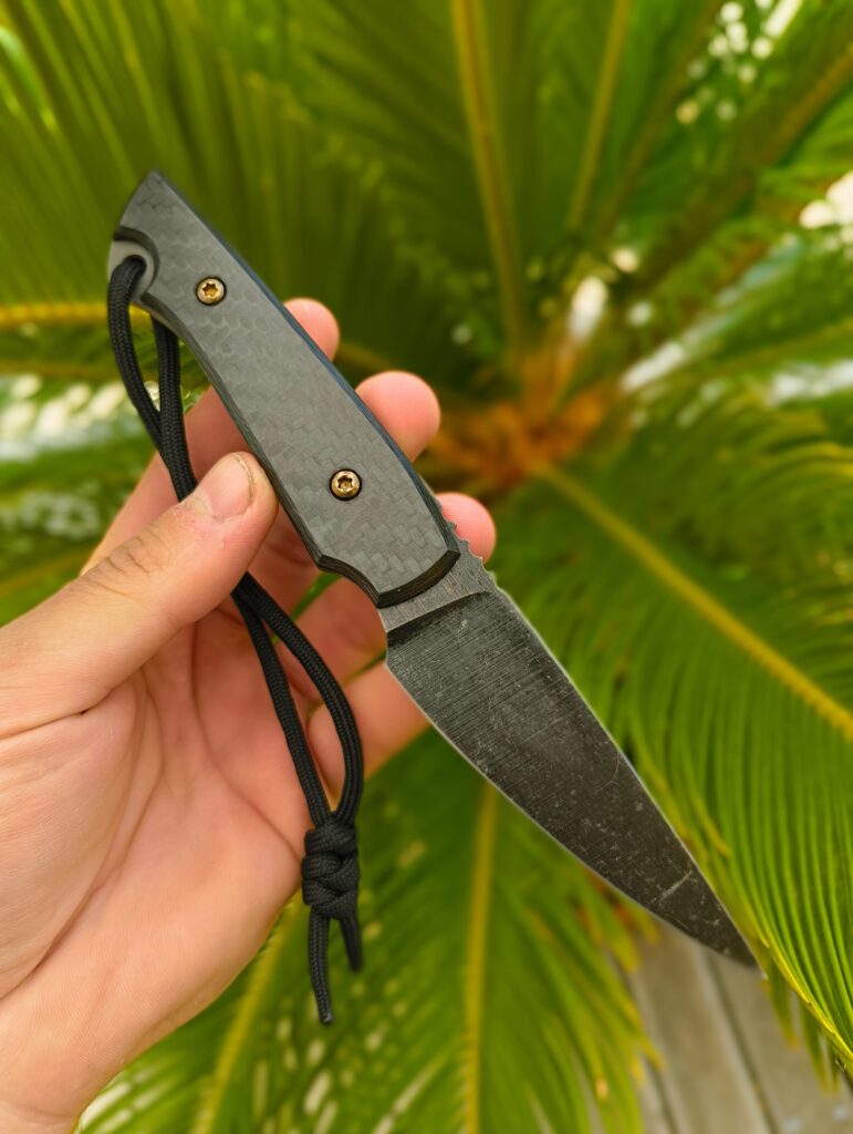 EDC knife fresh off the bench