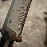 Rusty Magnacut. I’m thinking surface contamination