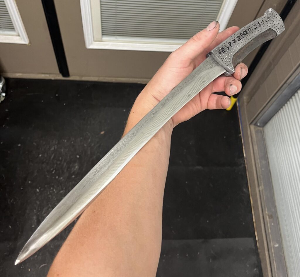 Making a Real Carbon Steel Crysknife from Dune