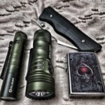 Olight marauder with my artisan cutlery