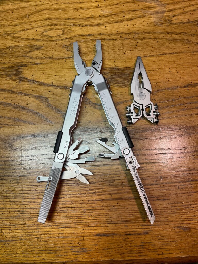 Modified blade less Gerber MP600