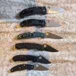 My Spyderco collection so far.