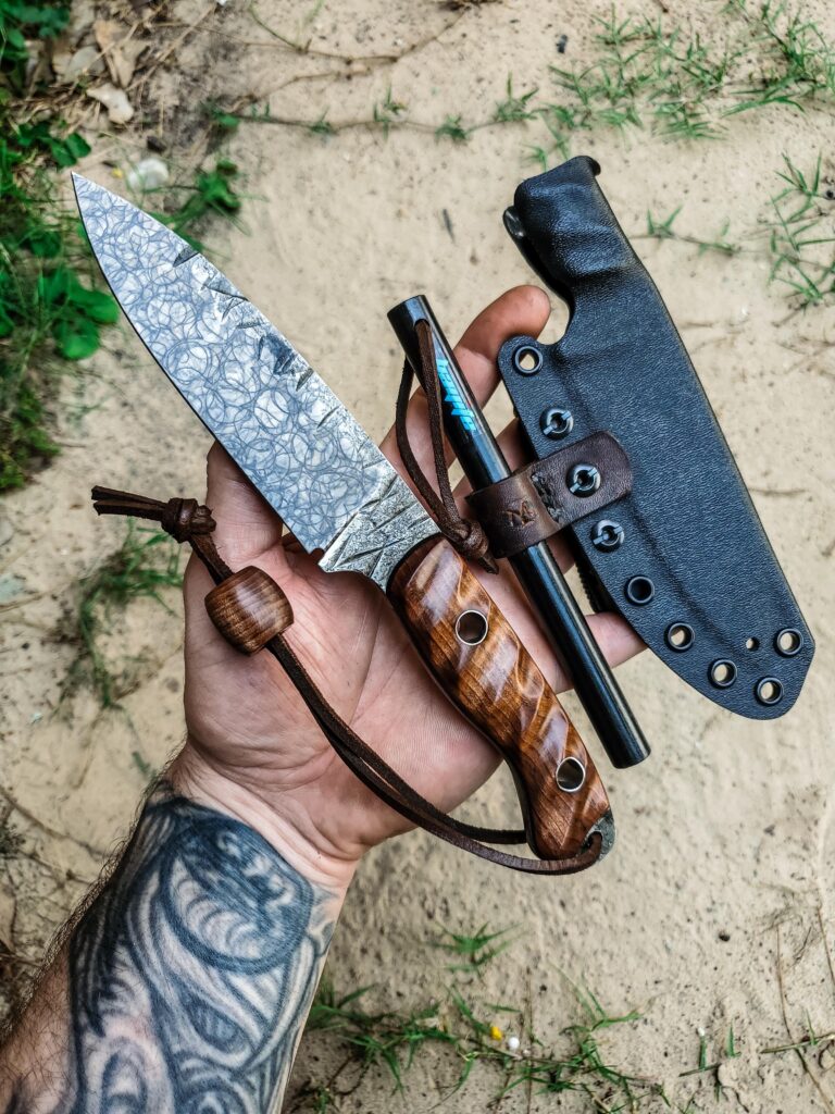 80crv2 Mustard patina with Old growth Curly Redwood 🤙