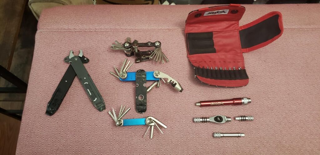Not sure if these count here, but here's some mountain bike multitools!