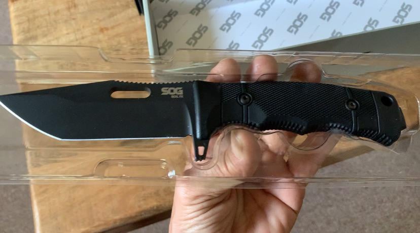 SOG Tanto new knife day