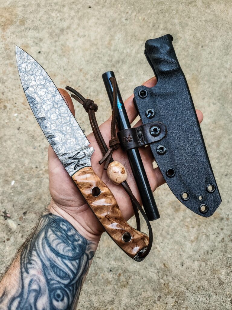 80crv2 Mustard patina and karelian birch 🤙
