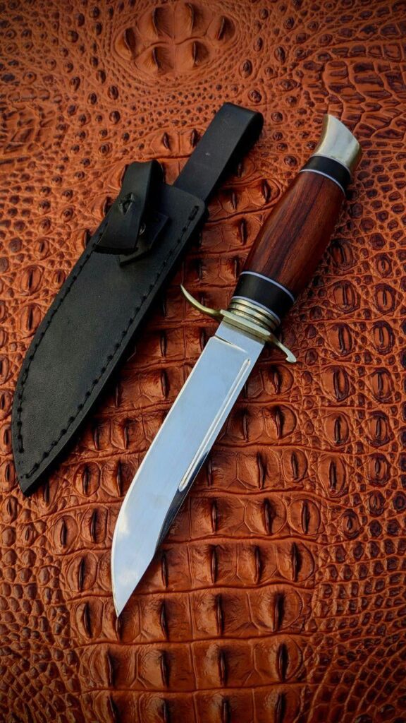 Having my old work on resharpening today. Made it probably a year ago. N690 steel, ironwood, black hornbeam and micarta.