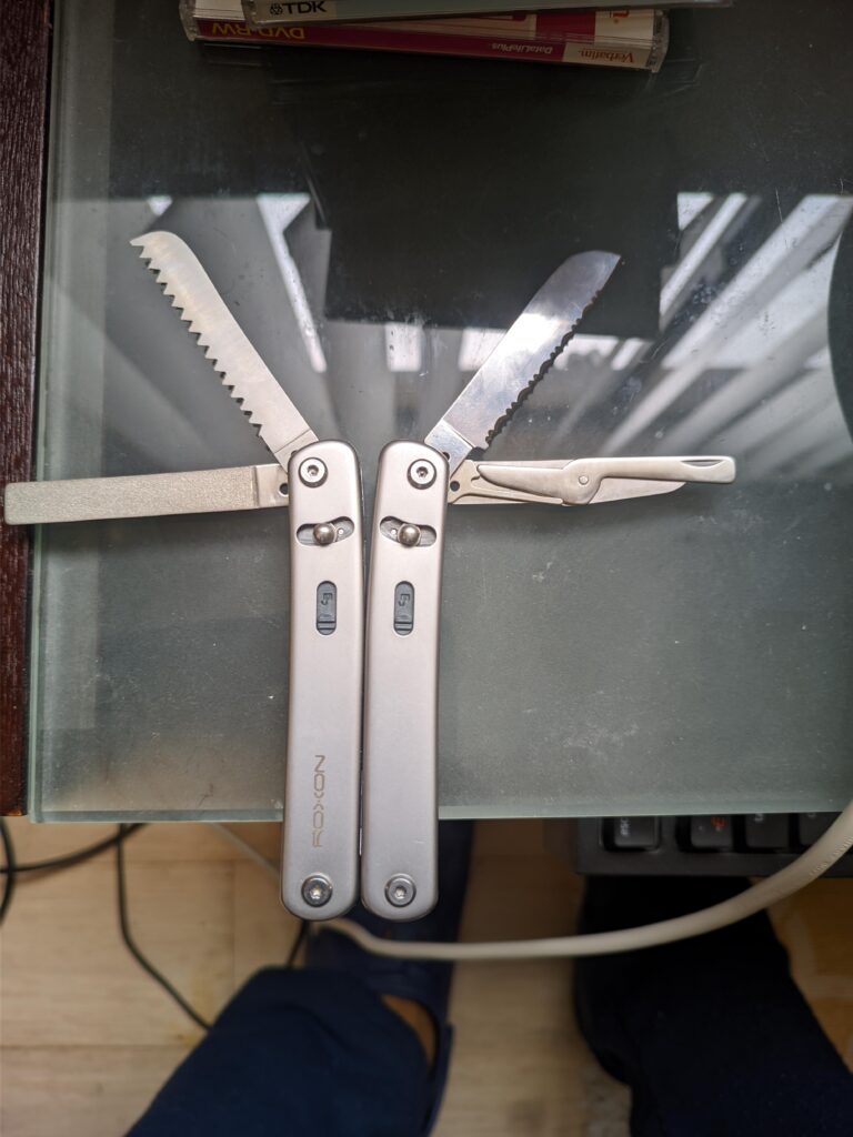 Gotta love having 4 long tools in a flex